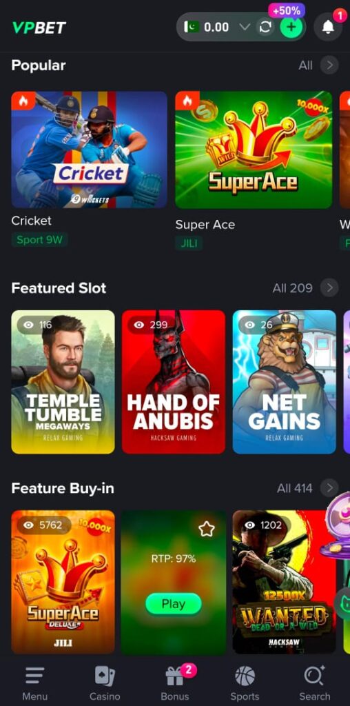 vpbet game