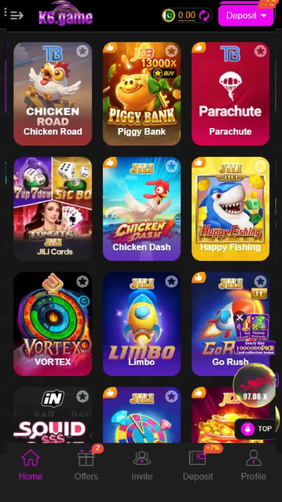 K6 Game