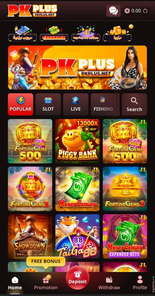 Pkplus Game 