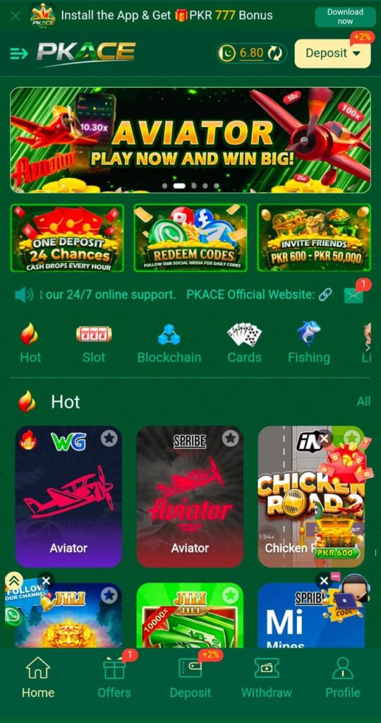 Pkace Game