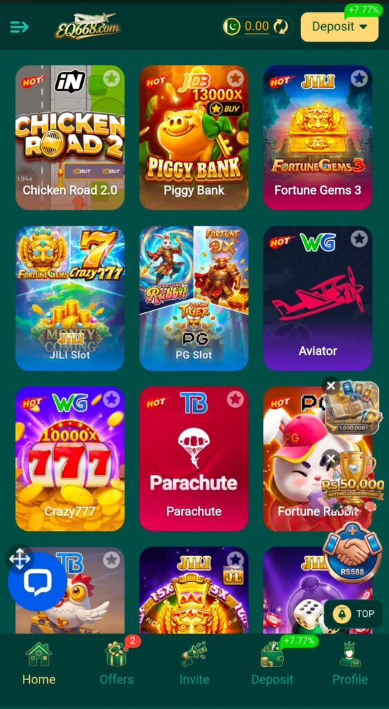 EQ668 Game