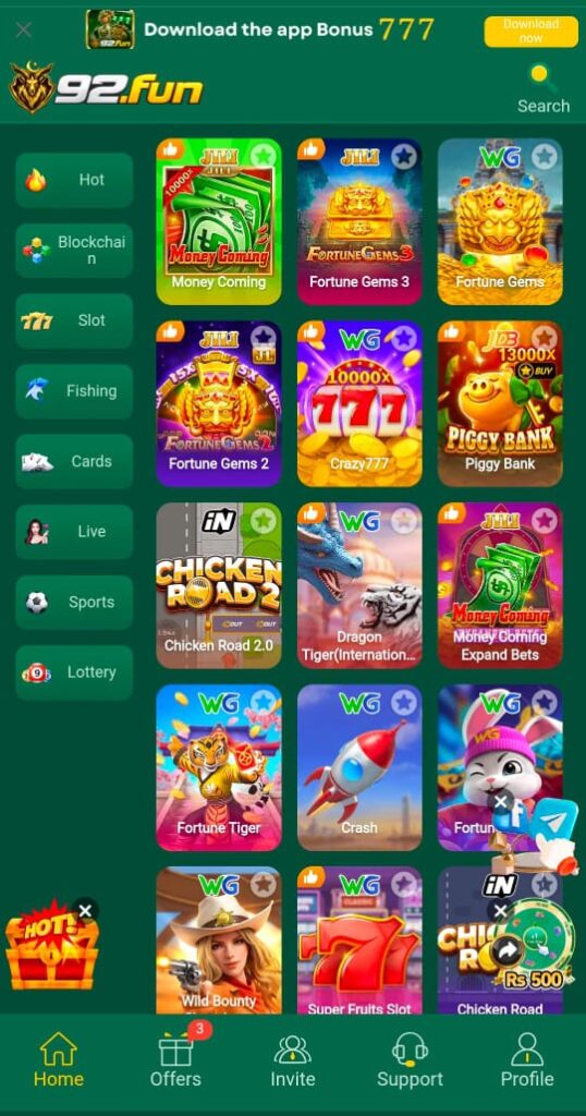 92fun game