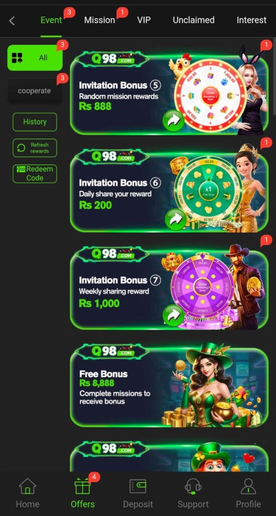 Q98 GAME