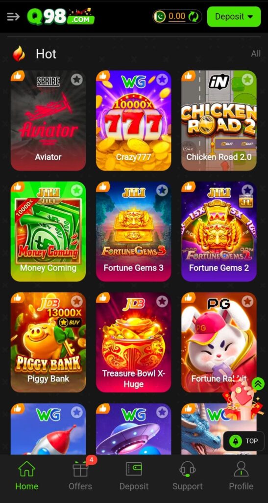 Q98 GAME