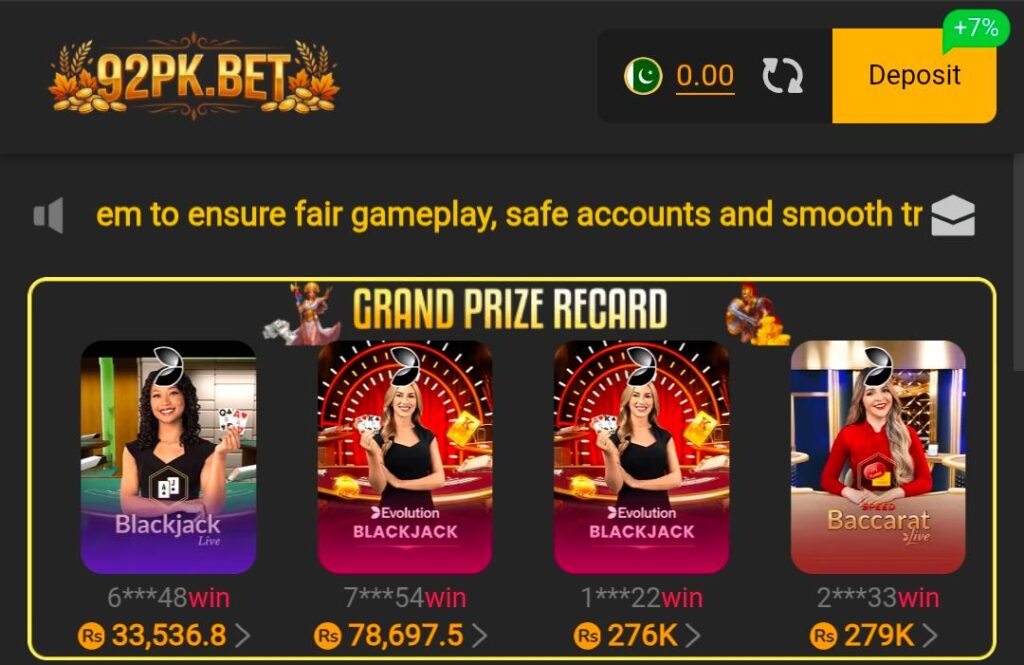 92pkbet game