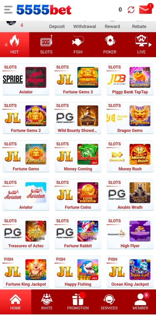 5555bet game