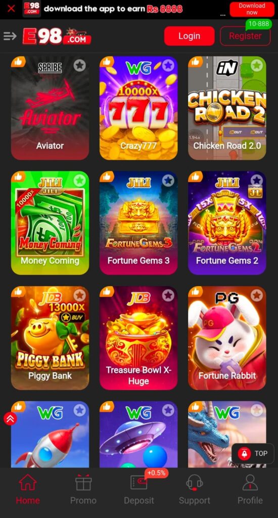 E98 Game