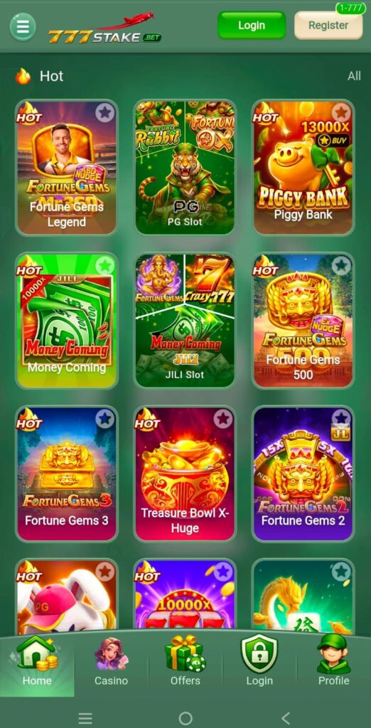 777 STAKE GAME