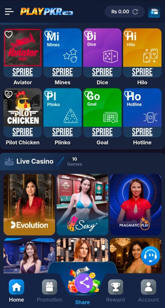 PLAYPKR GAME