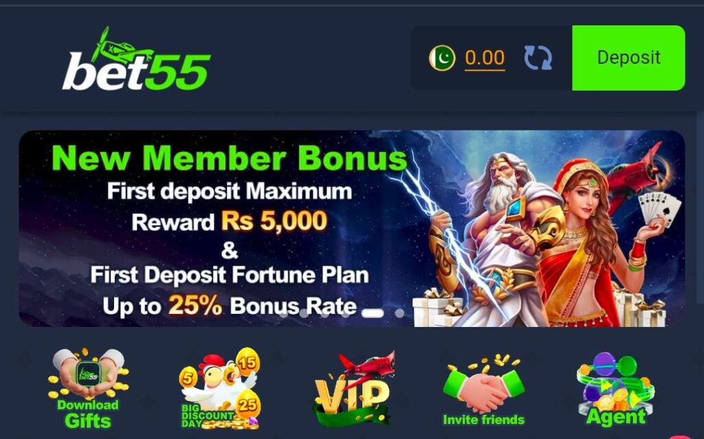Bet55 game